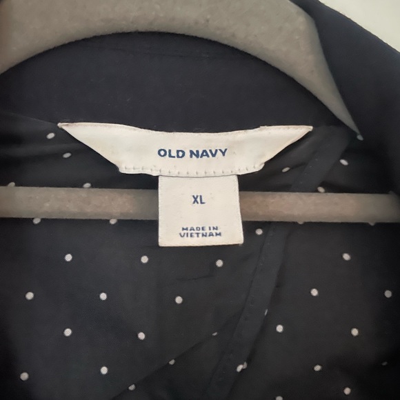 Navy blazer with Rhinestone deca on back. - Picture 2 of 3